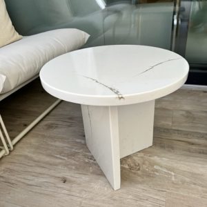 STOL OKRUGLI KVARC QUARTZ Siroccio