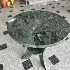 OKRUGLI STOL GRANIT Green Marble