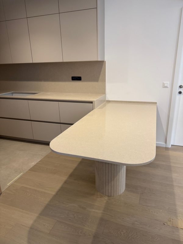 PLOČA STOLA QUARTZ KVARC Sabbia Beige