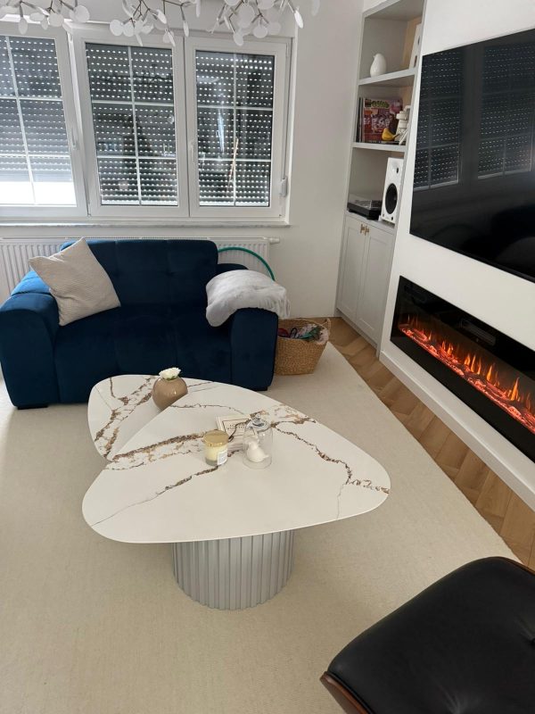 PLOČA ZA STOLIĆ KVARC QUARTZ Calacatta Tranquility Gold