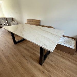 PLOČA ZA STOL QUARTZ KVARC Daino Reale Breccia Sarda