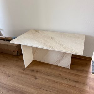 STOL PRAVOKUTNI QUARTZ Daino Reale Breccia Sarda
