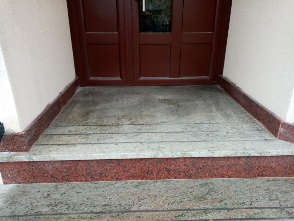 STEPENICE GRANIT NEW KASHMIR WHITE+AFRICA RED