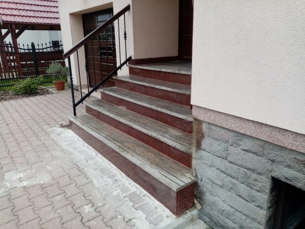 STEPENICE GRANIT NEW KASHMIR WHITE+AFRICA RED