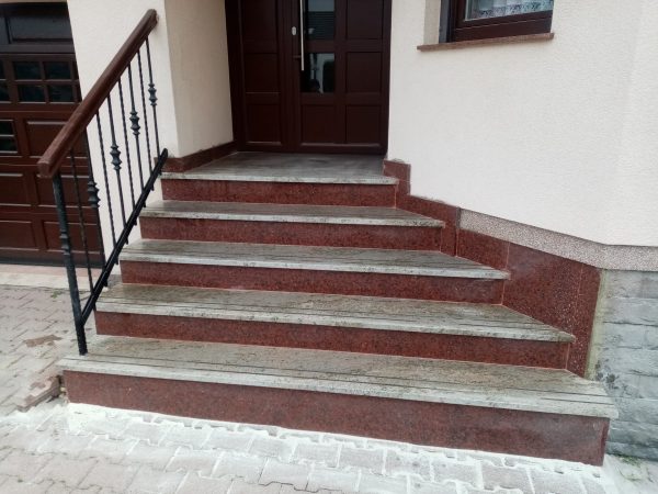 STEPENICE GRANIT NEW KASHMIR WHITE+AFRICA RED