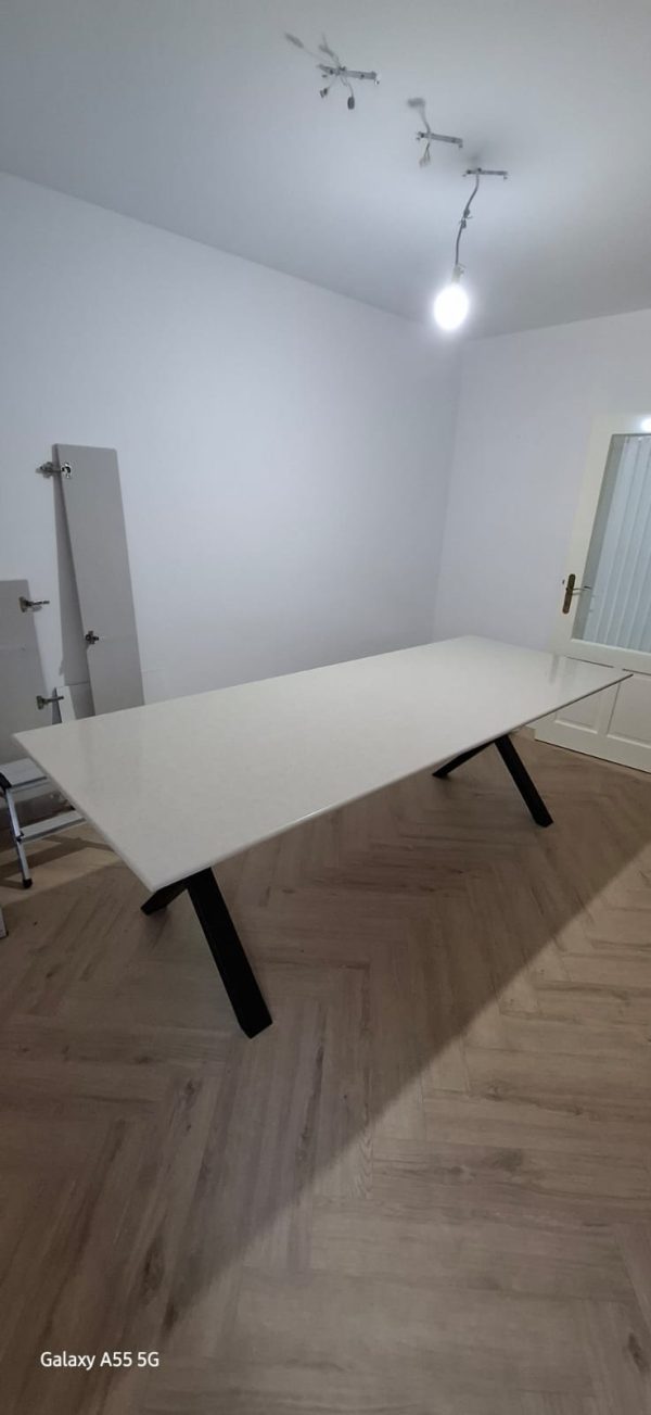 PLOČA ZA STOL 240x90 QUARTZ KVARC Sabbia Beige