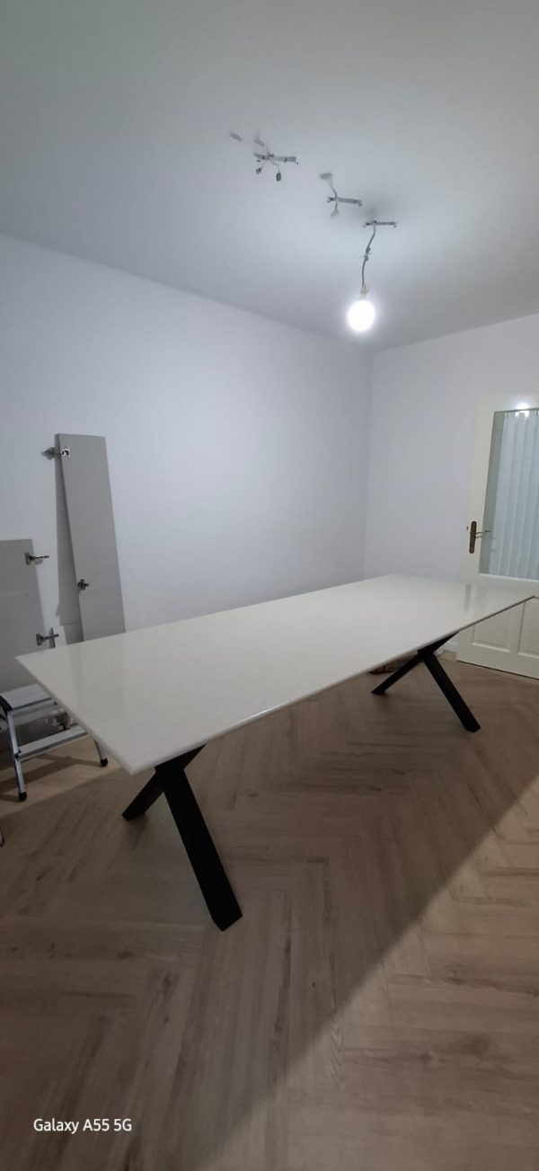 PLOČA ZA STOL 240x90 QUARTZ KVARC Sabbia Beige