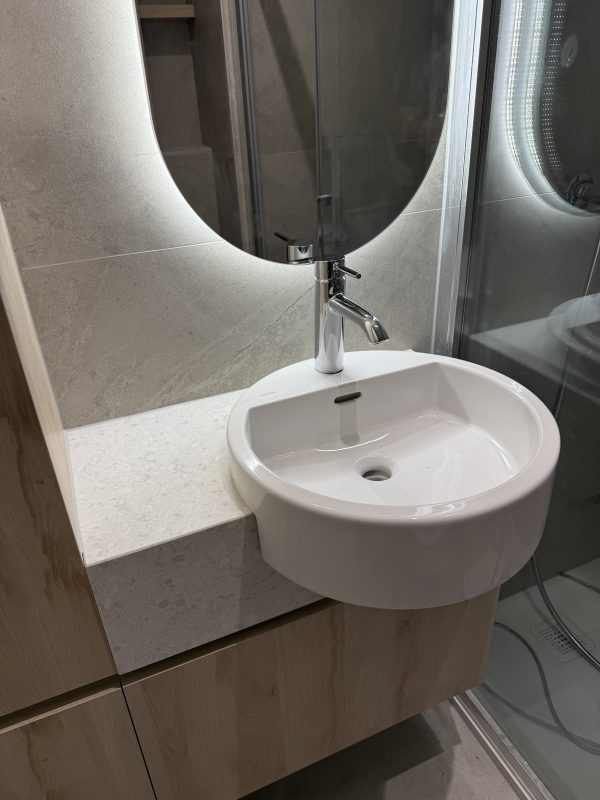 PLOČA ZA UMIVAONIK KVARC QUARTZ Sinthesis White