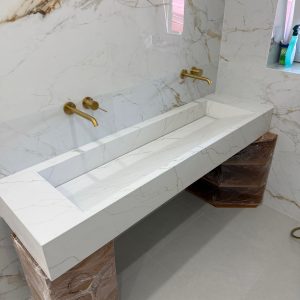 KOSI UMIVAONIK QUARTZ KVARC ANTICO GOLD