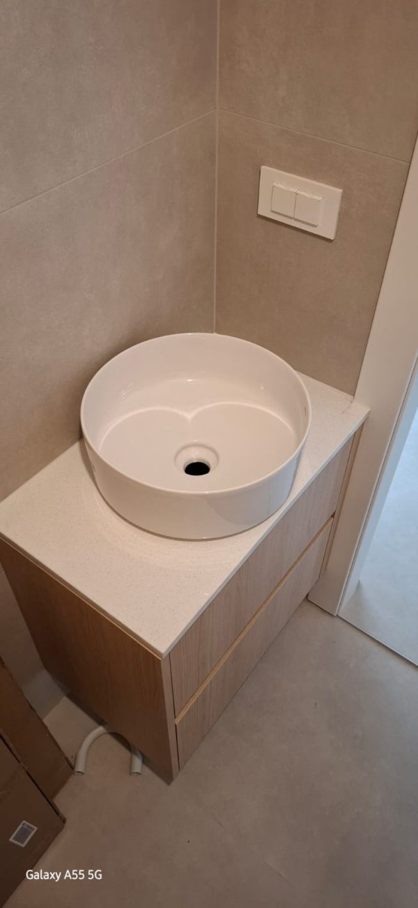 PLOČA ZA UMIVAONIK KVARC QUARTZ Bianco Pro
