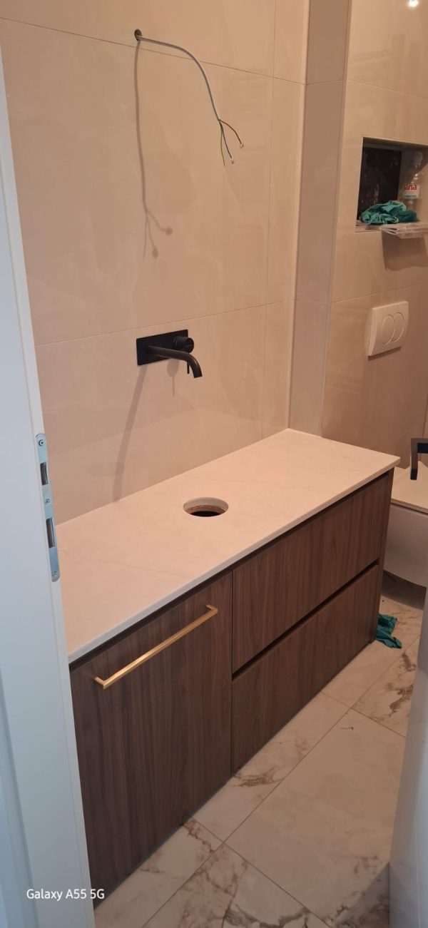 PLOČA ZA UMIVAONIK KVARC QUARTZ London Gray