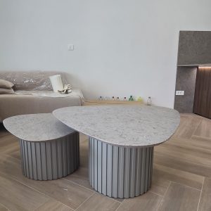 PLOČA ZA STOLIĆ KVARC QUARTZ Sinthesis Brown