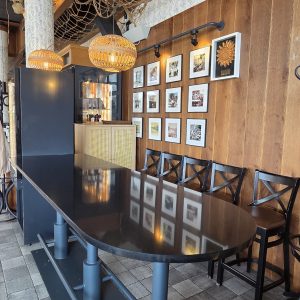 PLOČA ZA STOL QUARTZ KVARC Black