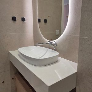 PLOČA ZA UMIVAONIK KVARC QUARTZ Bianco Sand