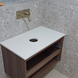 PLOČA ZA UMIVAONIK KVARC QUARTZ Sands Whiff