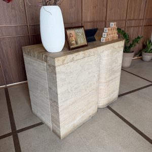 RECEPCIJA ŠANK PULT MRAMOR Travertino